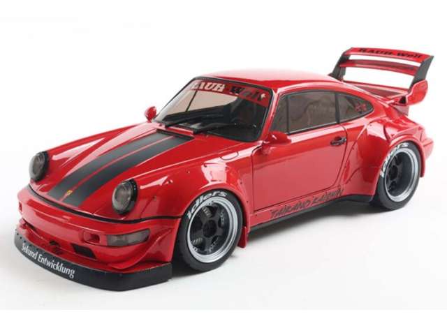 2024 ポルシェ 911 RWB ボディキット 太陽神 凱進 レッド ミニカー / SOLIDO 1/18 ミニカー