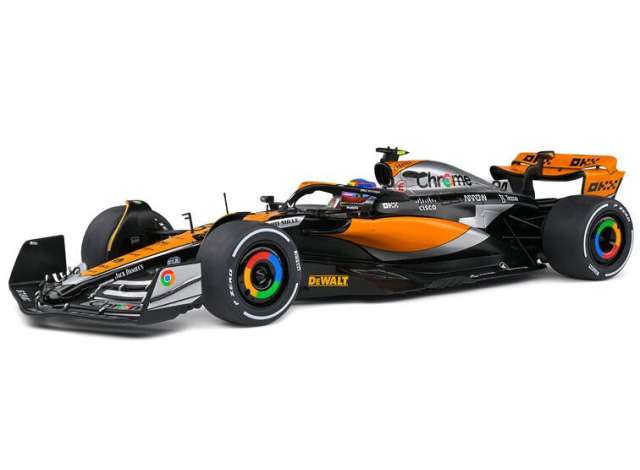 2023 マクラーレン MCL60 F1 #81 ピアストリ イギリスGP ミニカー / SOLIDO 1/18 ミニカー