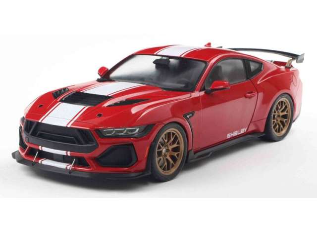2025 シェルビー マスタング スーパースネーク レッド Shelby Mustang / SOLIDO 1/18 ミニカー