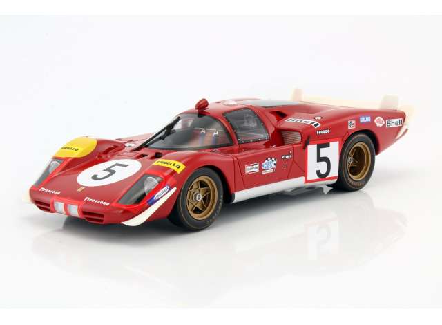1970 フェラーリ 512S #5 イクス/シェッティ ル・マン 24時間 レッド / Werk83 1/18 ミニカー|ラストホビー