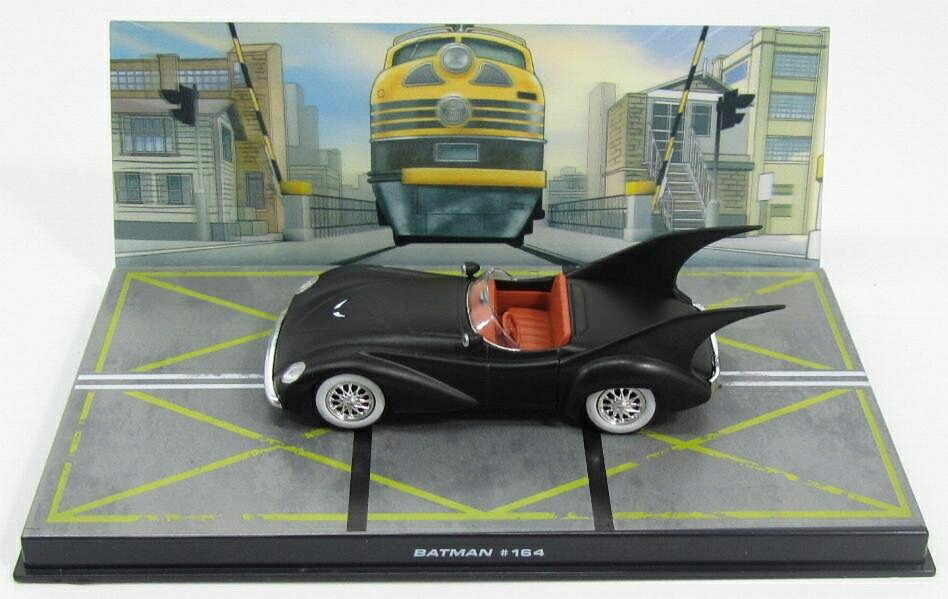 Batmanバットマン Batmobileバットモービル Batmanバットマン 164 マットブラック / EDICOLA 1/43 ミニカー