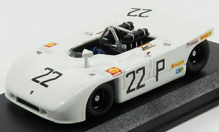 PORSCHE 908/03 N 22 優勝 1000km ニュルブルクリンク 1970 Ｖ.エルフォード Ｋ.アーレンスJr ホワイト / Best-Model 1/43 ミニカー