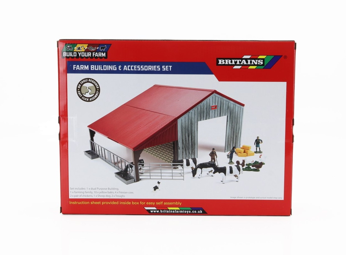 Accessories付属物 Farm Building耕園営造物 Diorama Stalla Con Animali バリアス / BRITAINS 1/32 パノラマ・付属物 乗り物のおもちゃ-車