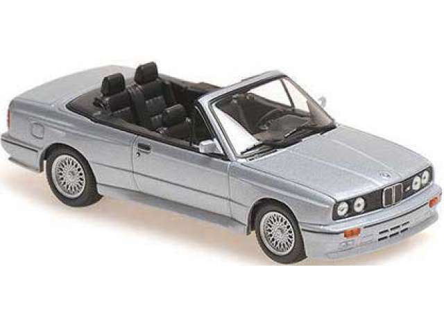 1988 BMW M3 カブリオレ E30 シルバー BMW M3 Cabrio ミニカー / Maxichamps 1/43 ミニカー