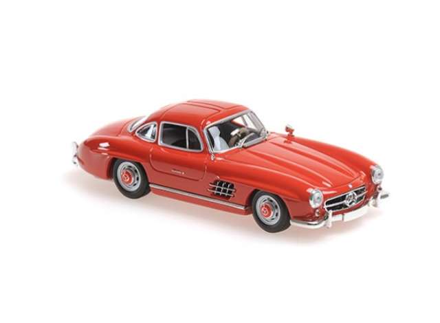 1955 メルセデスベンツ 300 SL W198 I レッド 1955 Mercedes 300SL / Maxichamps 1/43 ミニカー