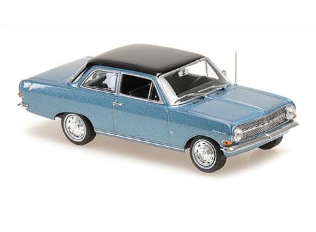 1962 オペル レコルト A ブルー Opel Rekord A ミニカー オペル / Maxichamps 1/43 ミニカー