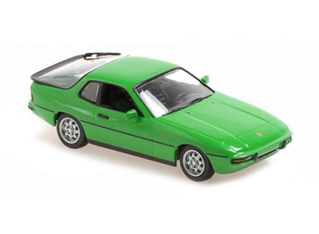 1984 ポルシェ 924 緑であること Porsche 924 ミニカー ポルシェ 924 / Maxichamps 1/43 ミニカー ミニカー・トイカー-乗り物のおもちゃ