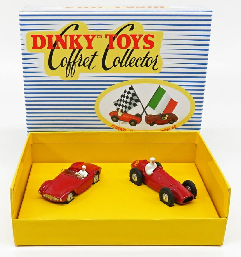 Ferrariフェラーリ 500 F2 No.2 Maseratiマセラティ 2000 SPORT SPIDERスポーツスパイダー COFFRET BOXコフレボックス 赤いこと / EDICOLA 1/43 ミニカー