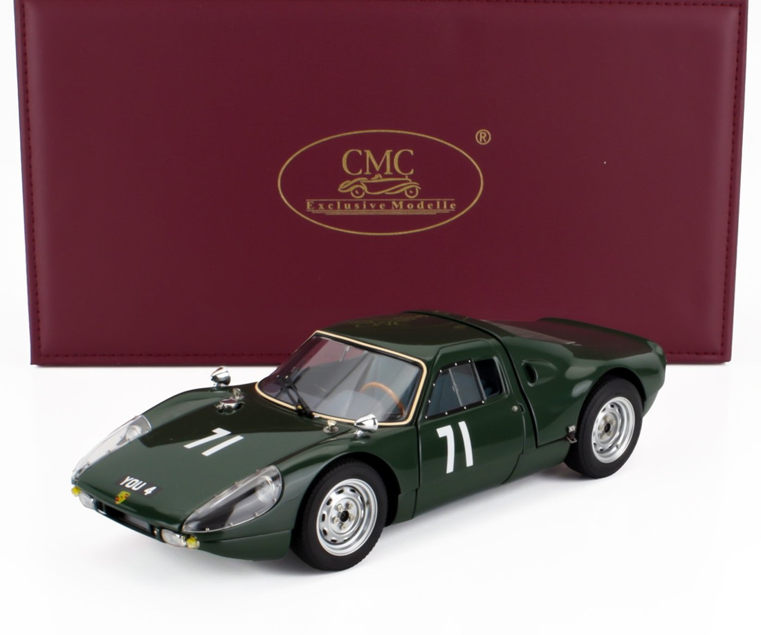 【取っておく】 Porscheポルシェ 904 Carreraカレラ GTS ch.904-045 1964 No.71 Scott Brown Memorial Snetter 1500台制限事項 / CMC 1/18 ミニカー