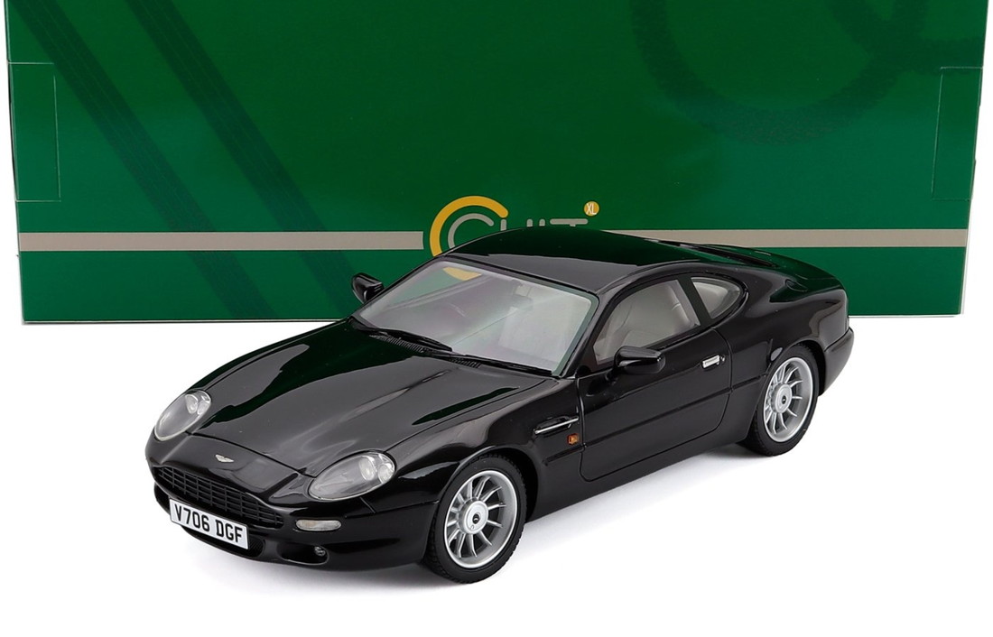 Aston Martinアストンマーティン DB7 Coupeクーペ 1999 黒いこと / Cult-Scale 1/18 ミニカー