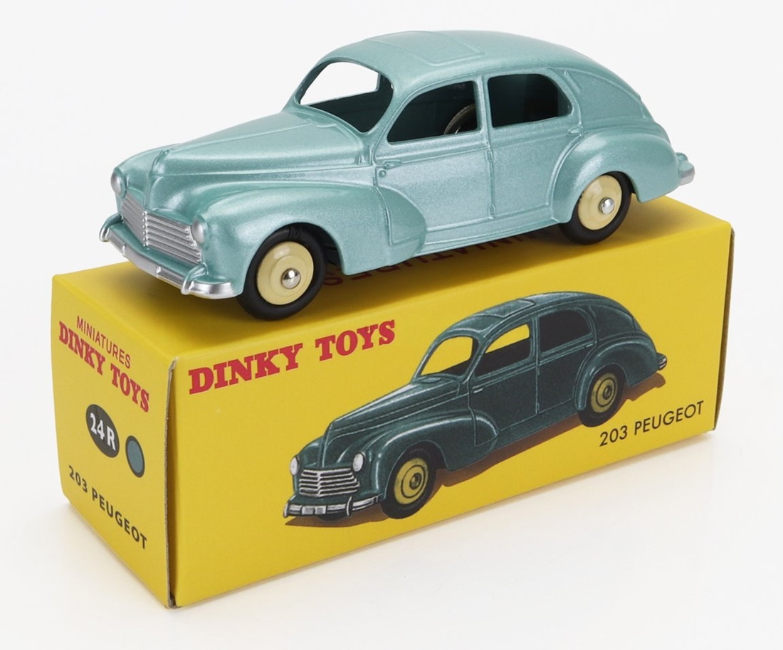 PEUGEOTプジョー 203 1940 ライトグリーンメタリック / EDICOLA 1/43 ミニカー