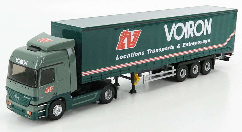 Mercedes Benzメルセデスベンツ Actrosアクトロス 1844 2008 Truckトラック Telonato Voiron Transportsヴォワロントラン / ELIGOR 1/43 トラック商用車