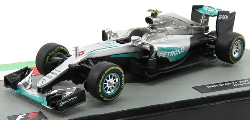Mercedes GPメルセデスGP F1 W07 Hybridハイブリッド AMG Petronasペトロナス No.6 World Champion 2016 Nico Ros / EDICOLA 1/43 ミニカー