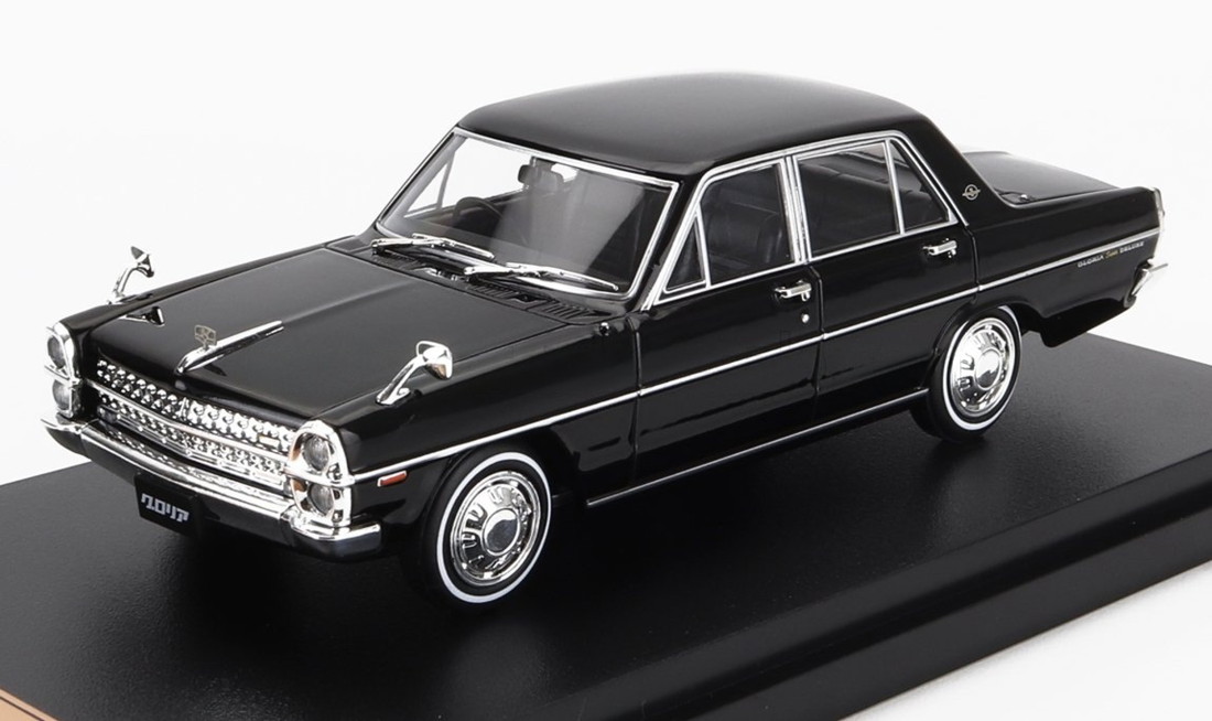 Nissanニッサン Gloriaグロリア Super Deluxe百貨店晴れ晴れしい (PA30) 1967 黒いこと / EDICOLA 1/43 ミニカー