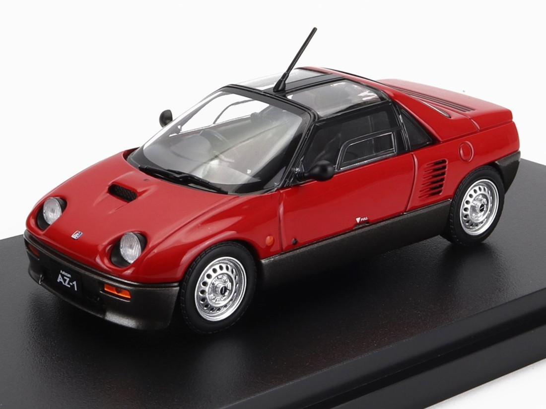 Mazdaマツダ Autozamオートザム AZ1 1992 赤いこと / EDICOLA 1/43 ミニカー