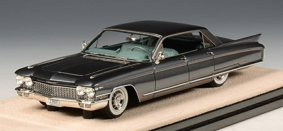 【予約】8-10月以降発売予定CADILLAC エルドラド ブロアム ピニンファリーナ 1960 グレーメタリック / STAMP-MODELS 1/43 ミニカー｜ラストホビー