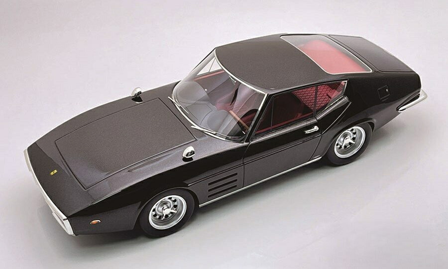 【予約】8-10月以降発売予定FERRARI 250 GT DROGO 1968 グリジオ・シルバーストン グレー / Tecno 1/18 ミニカー｜ラストホビー
