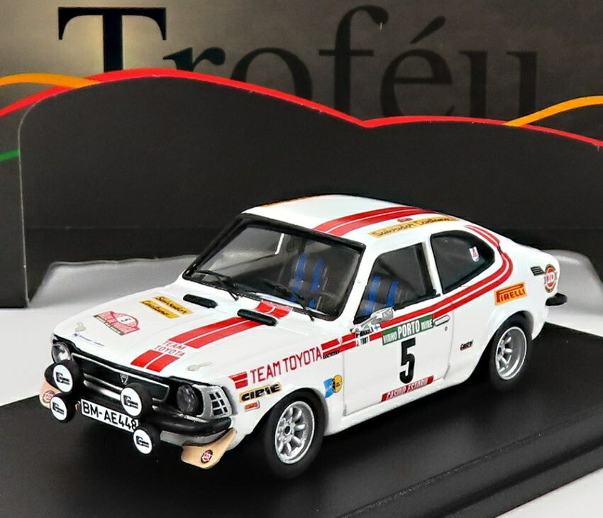 TOYOTA カローラ レビン ナイトバージョン N 5 ラリー・ポルトガル 1976 H.ミッコラ ジャン・トッド 150台限定/ Trofeu 1/43 ミニカー