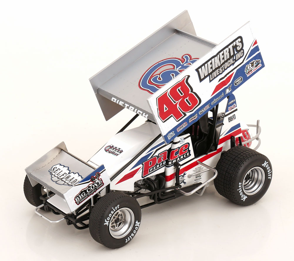 Weikertワイカート Sprint Carスプリントカー No 48 2022 Dietrichディートリッヒ / ACME 1/18 ミニカー