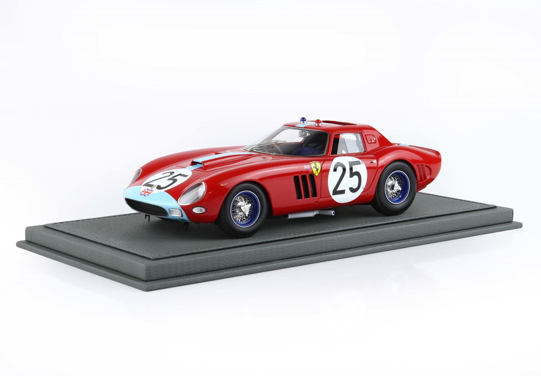 【予約】Ferrariフェラーリ 250 GTO 24H Le Mans 1964 SN4399 n.25 Ireland Maggs blue 限定200台 / BBR 1/18 ミニカー