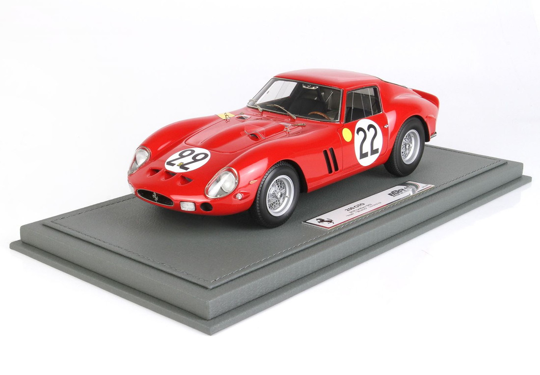 【予約】Ferrariフェラーリ 250 GTO Le Mans 1962 red Corsa 限定200台 / BBR 1/18 ミニカー