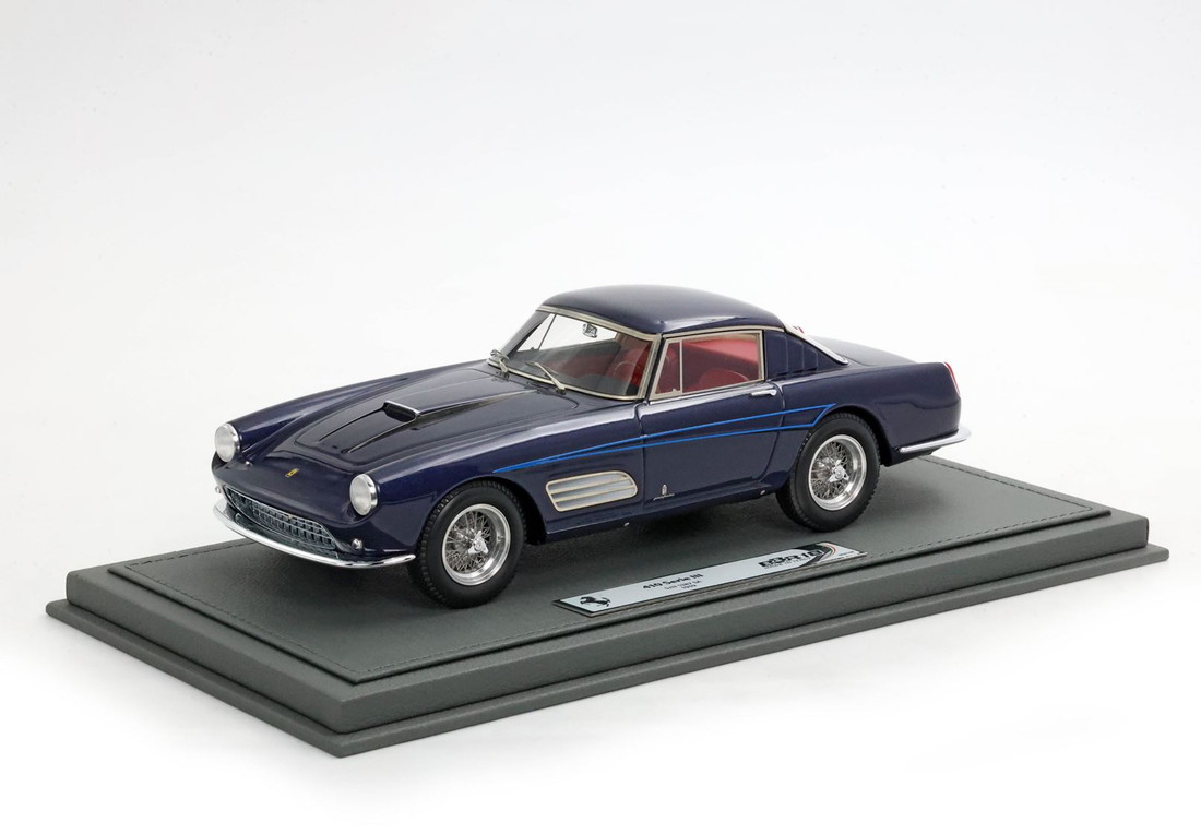 【取って置く】Ferrariフェラーリ 410 Superamerica Serie III SN 1387 SA Dark Metal Blue 押さえる108台 / BBR 1/18 ミニカー