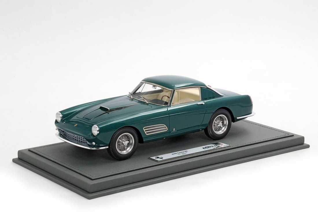 【取って置く】Ferrariフェラーリ 410 Superamerica Serie III SN 1477 SA metallic pine green 押さえる108台 / BBR 1/18 ミニカー