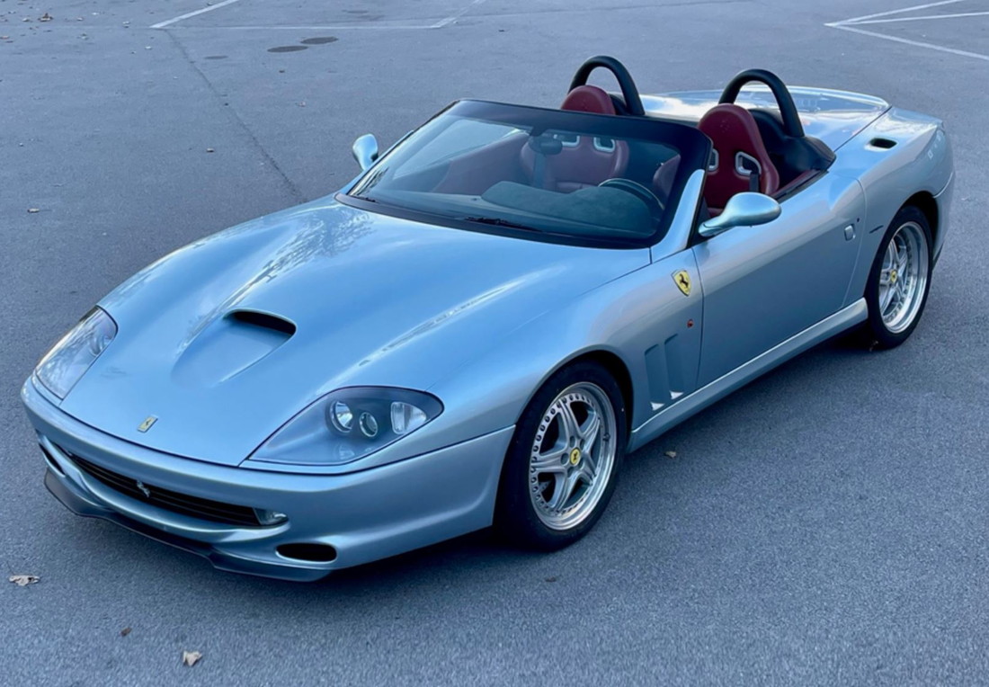 【予約】Ferrariフェラーリ 550 Barchetta 2000 made in Italy Argento Nurburgring Bordeaux interior / BBR 1/18 ミニカー 55,000円