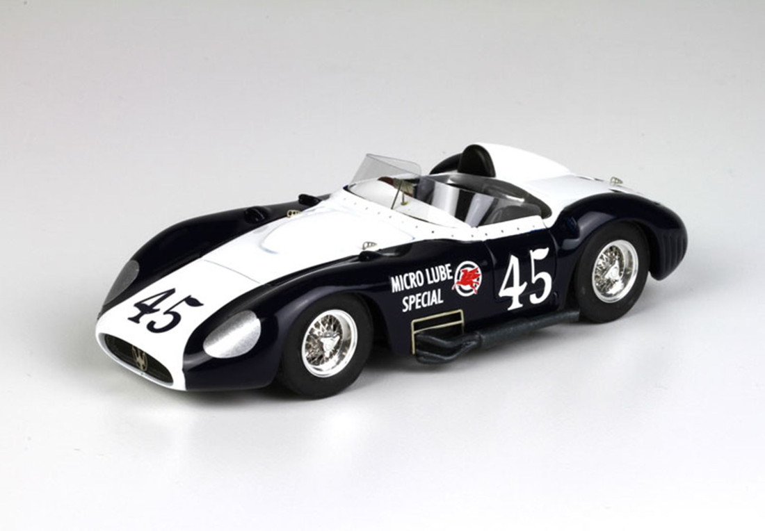 【予約】Maseratiマセラティ 450 S G.P.RIVERSIDE RACE WAY 1959 / BBR 1/43 ミニカー