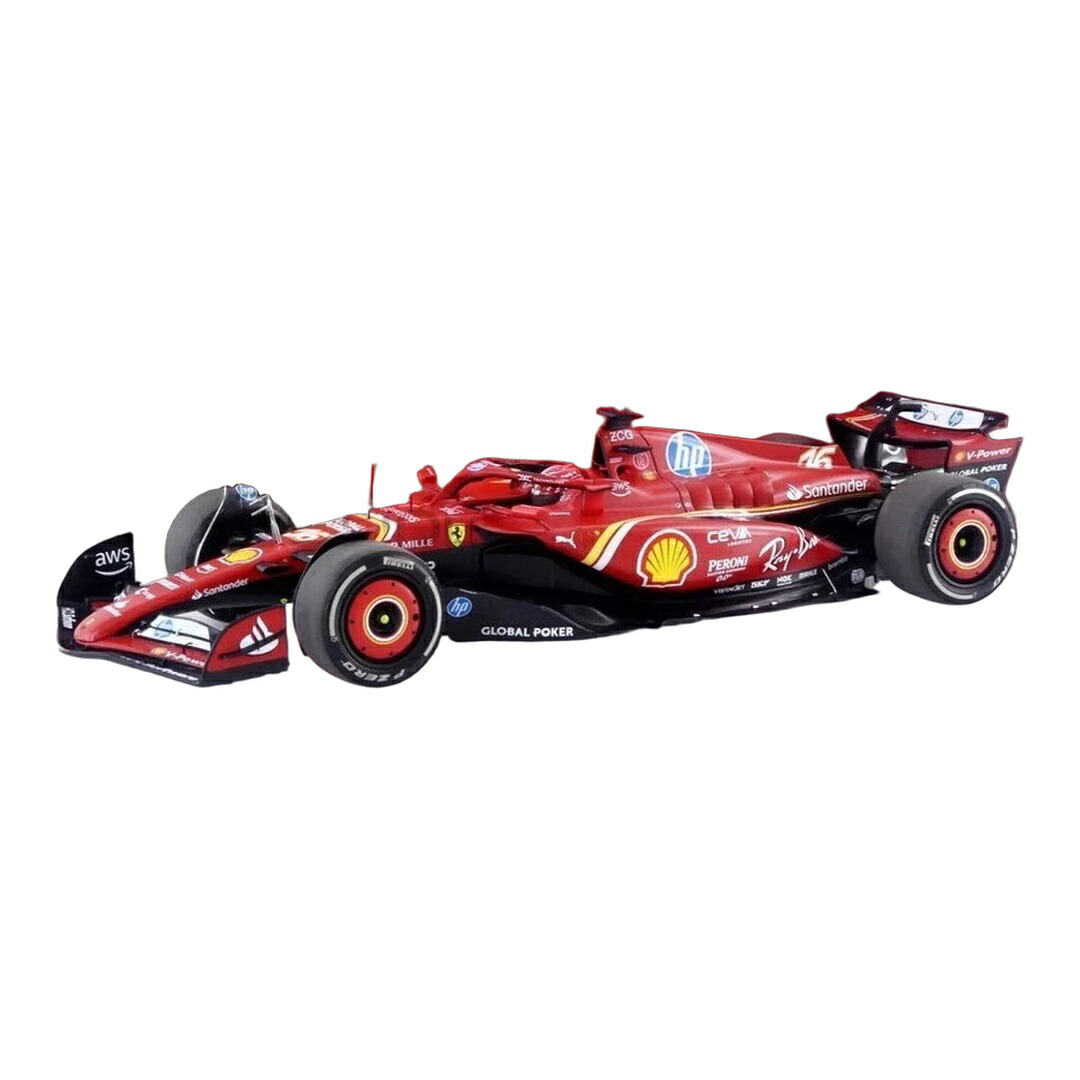 Ferrariフェラーリ SF24 2024 Winner USA GPアメリカGP C. Leclercルクレール / BBR 1/18 ミニカー