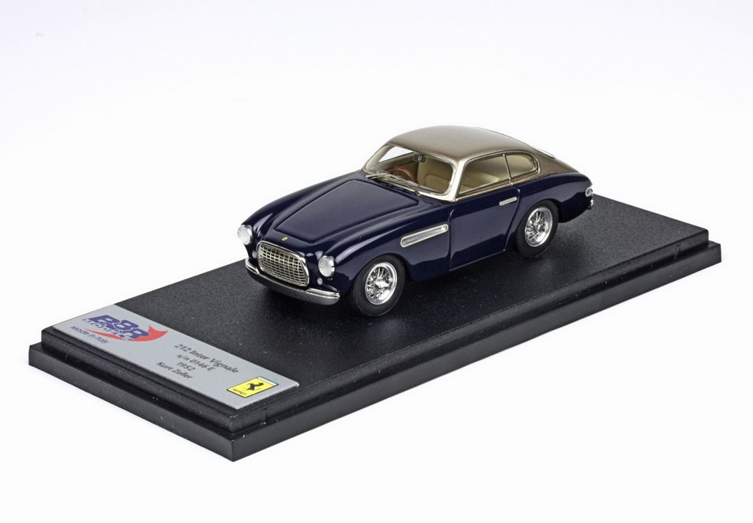 【予約】Ferrariフェラーリ 212 Inter Vignale SN 046E 1952 / BBR 1/43 ミニカー