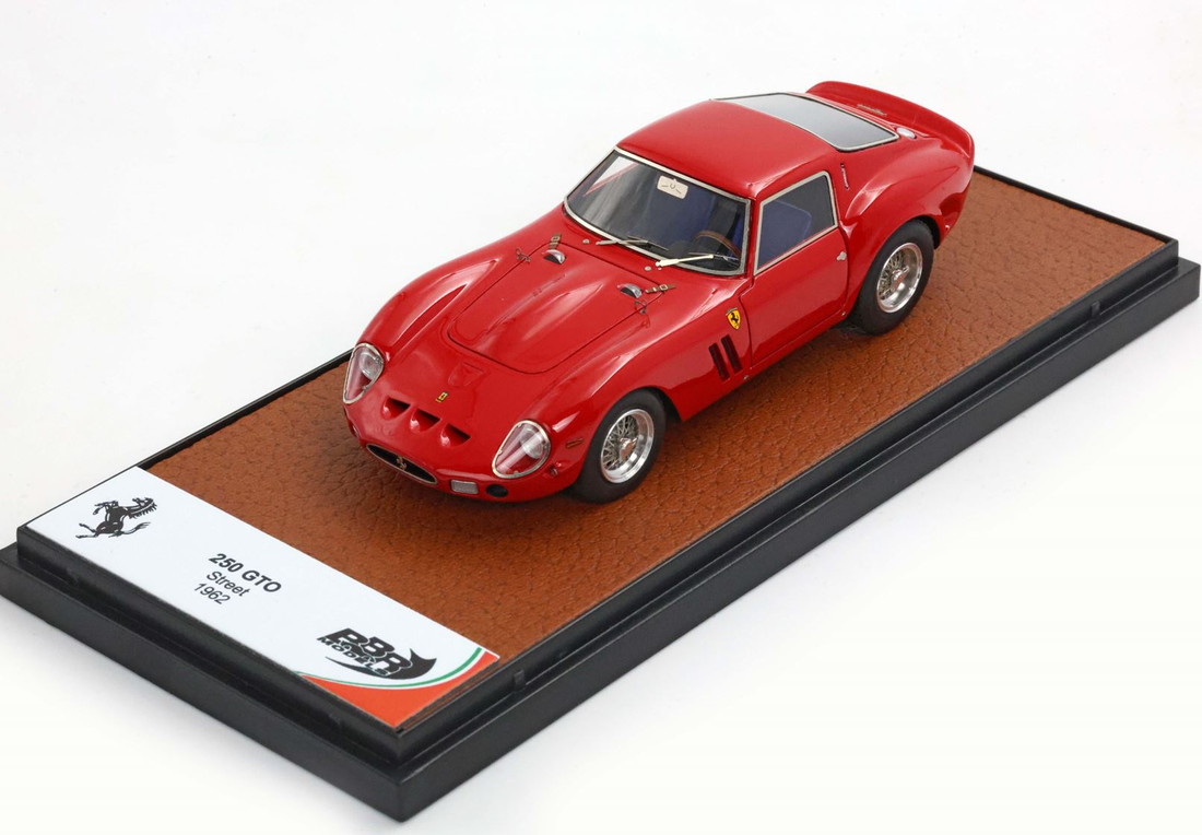 【予約】Ferrariフェラーリ 250 GTO street 1962 improved prototype 2025 / BBR 1/43 ミニカー