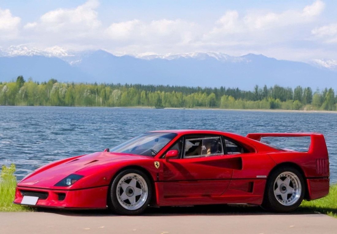 【取っておく】Ferrariフェラーリ F40 1987 Rosso Corsa 322 Ex Nigel Mansell / BBR 1/43 ミニカー
