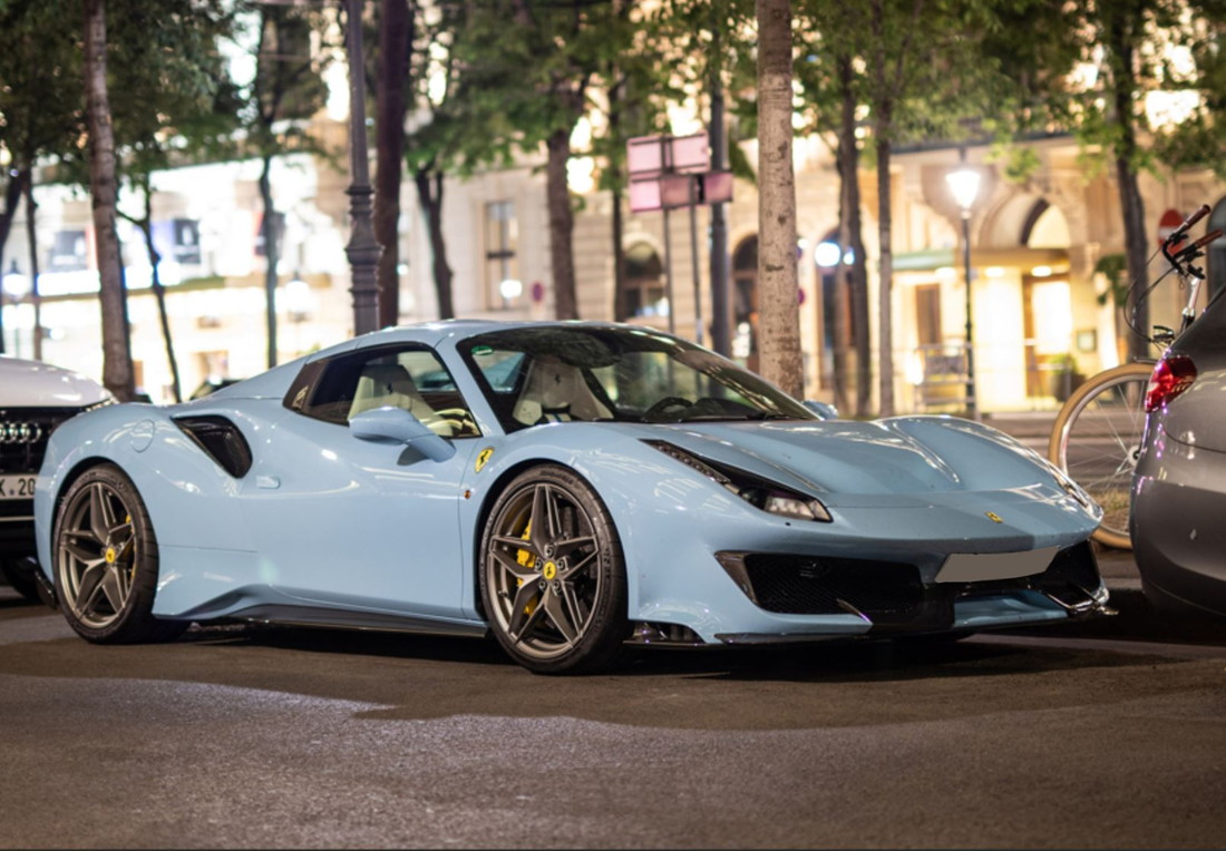 【予約】Ferrariフェラーリ 488 Pista Spider Azzurro la Plata / BBR 1/43 ミニカー