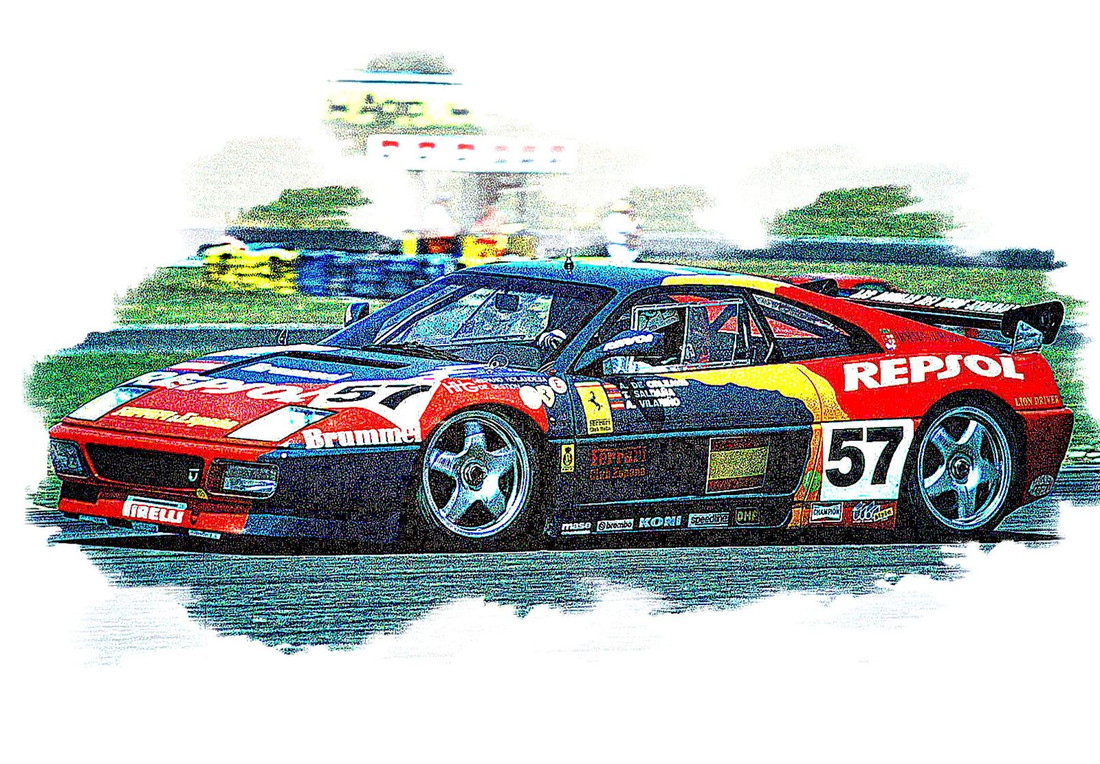 【予約】348 GTC/LM / BBR 1/43 ミニカー