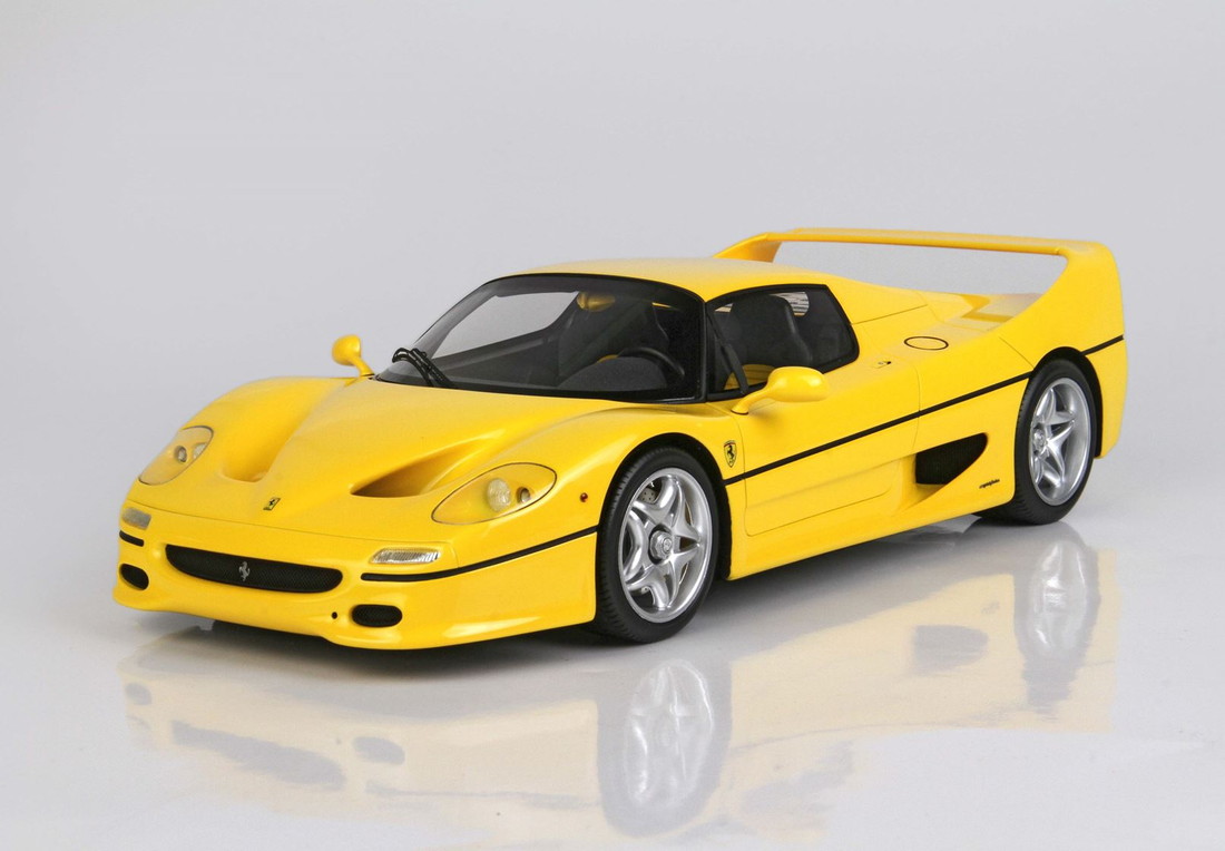 【取っておく】Ferrariフェラーリ F50 Coupe Giallo / BBR 1/43 ミニカー