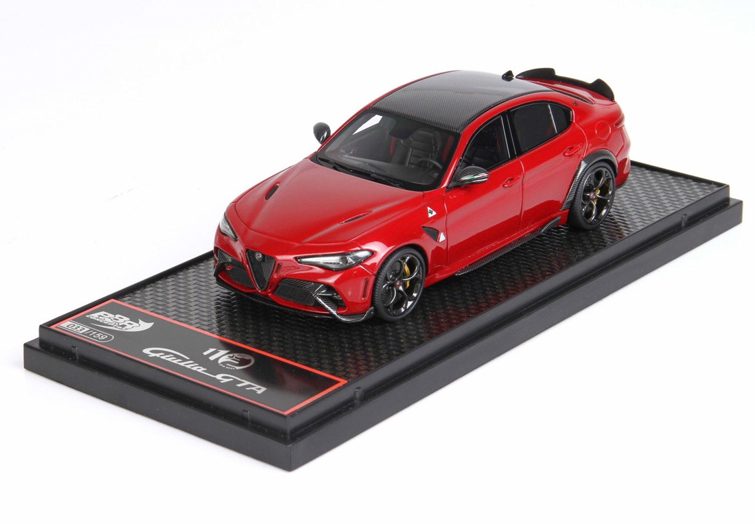 【予約】Alfa Romeoアルファロメオ Giulia GTA Rosso Competizione 限定159台 / BBR 1/43 ミニカー|ラストホビー