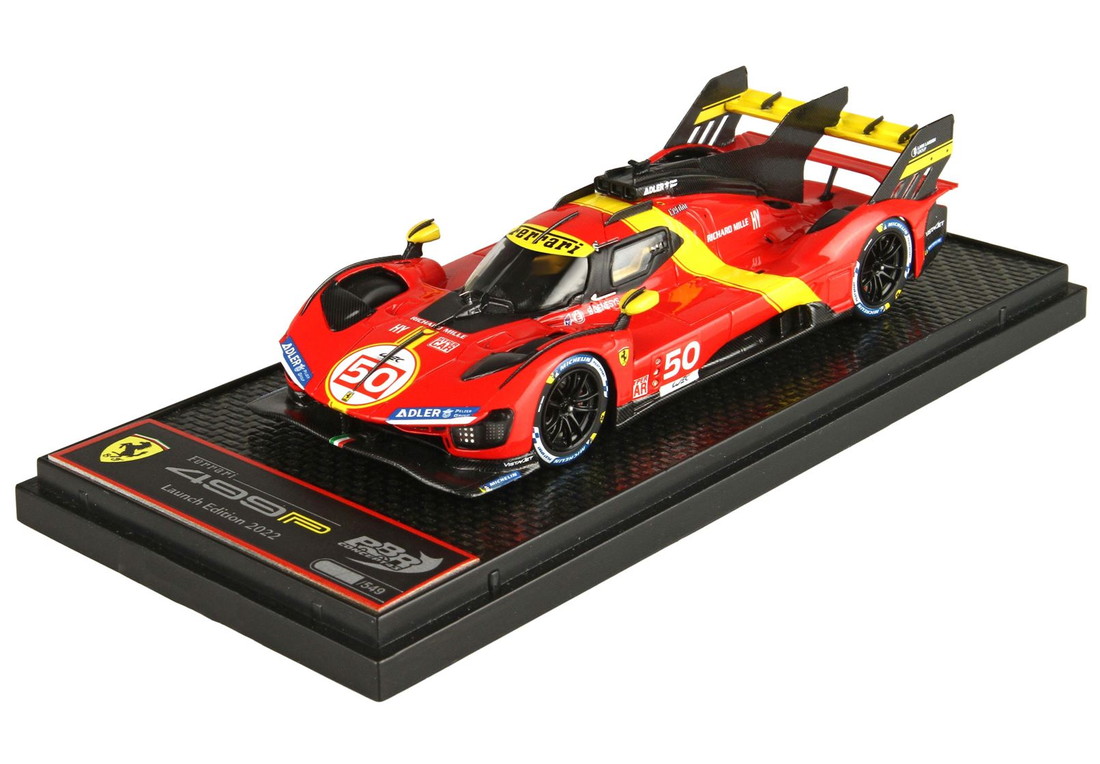 【予約】Ferrariフェラーリ 499P Hypercar 2022 限定549台 / BBR 1/43 ミニカー｜ラストホビー