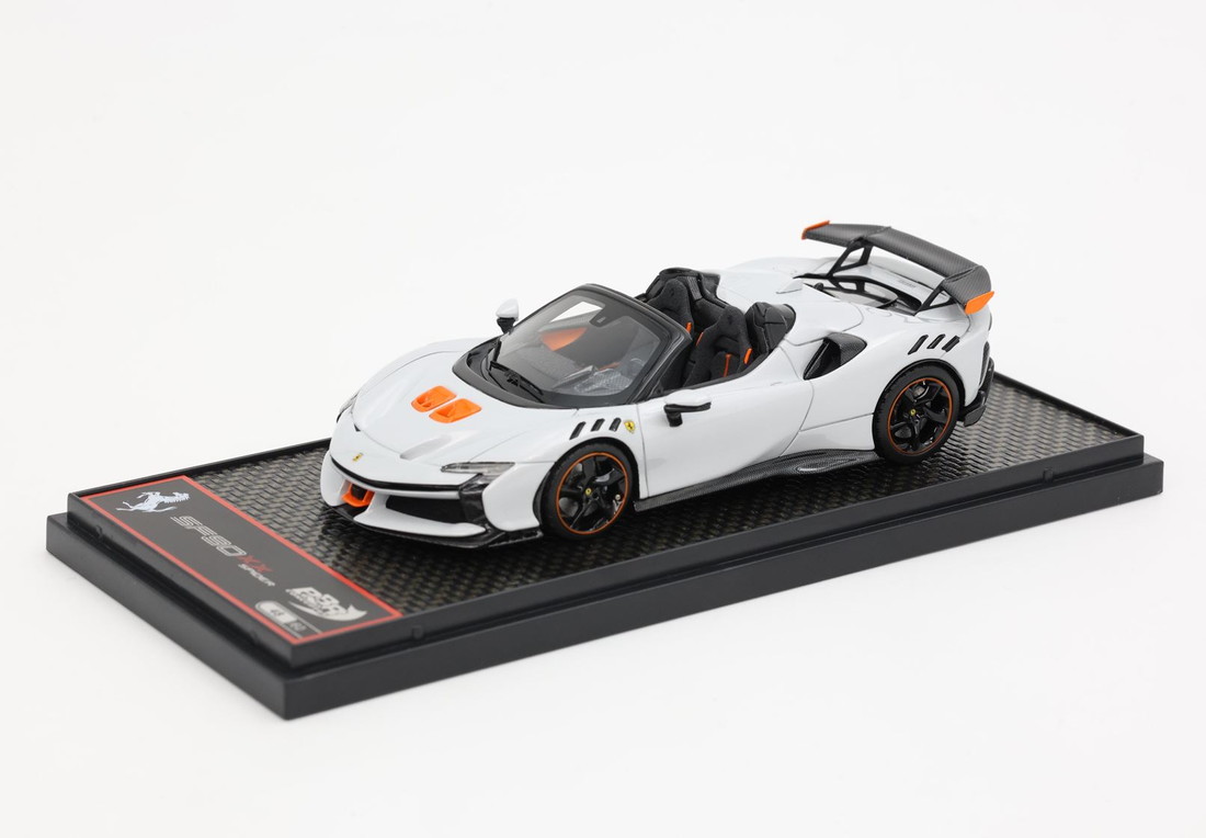 【予約】Ferrariフェラーリ SF90 XX Spider Arctic White 限定60台 / BBR 1/43 ミニカー 26,390円