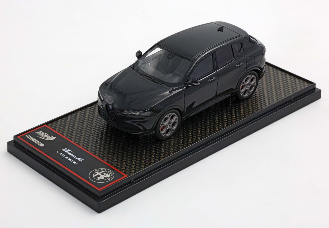 【取っておく】Alfa Romeoアルファロメオ Tonale Veloce Nero Alfa 押さえる20台 / BBR 1/43 ミニカー
