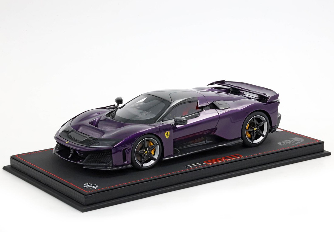【予約】Ferrariフェラーリ F80 carbon optional Viola Hong Kong / BBR 1/18 ミニカー