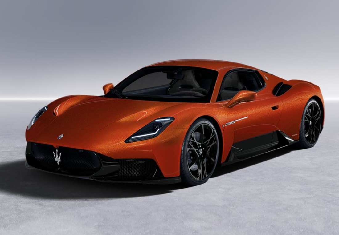 【取っておく】Maseratiマセラティ MCPura Orange Zest / BBR 1/18 ミニカー
