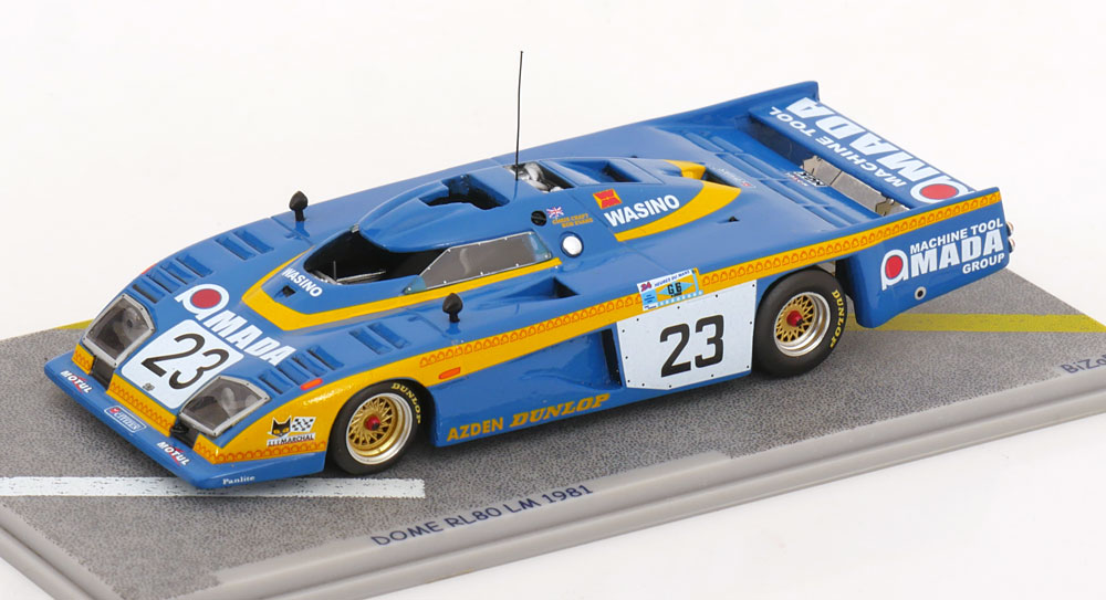 Dome童夢 RL80 No 23 24h Le Mansル・マン 1981 / Bizarre 1/43 ミニカー