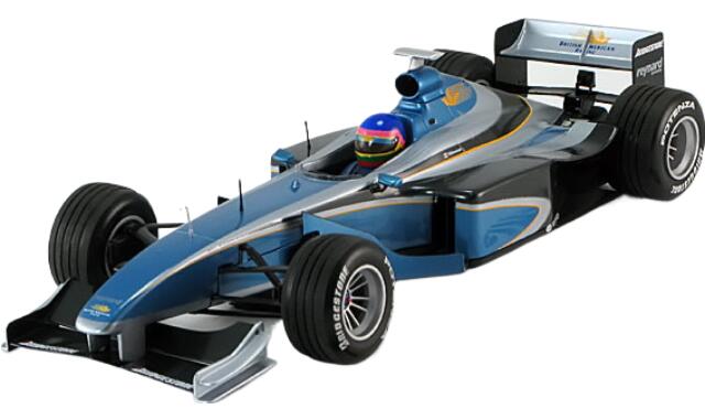 BAR 01 Supertecスーパーテック Testcarテストカー 1999 Villeneuveビルヌーブ / MINICHAMPS 1/18 ミニカー