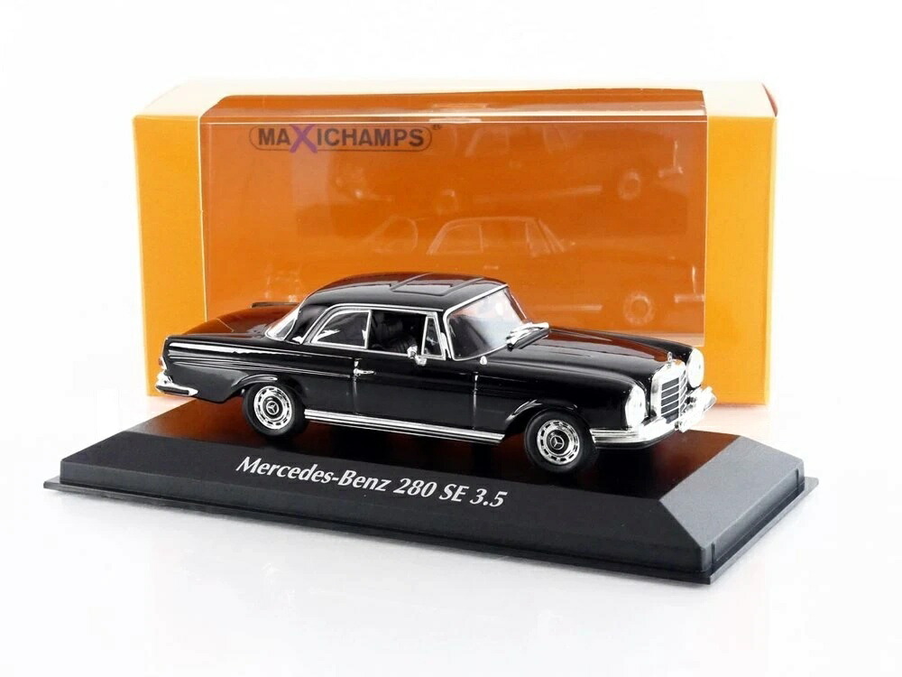 MERCEDES-BENZ 280 SE 3.5 Coupe 1970 メルセデス ベンツ クーペ / Maxichamps 1/43 ミニカー