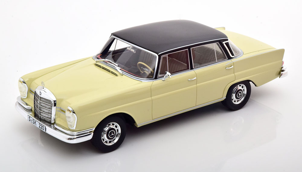 Mercedesメルセデス 220 SE W110 Saloonサルーン 1959-1967 クリームブラック / Cult-Scale 1/18 ミニカー 27,820円