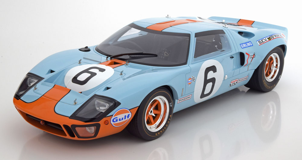 Fordフォード GT40 Winnerウィナー 24h Le Mansル・マン 1969 Gulfガルフ Ickx/Oliver / CMR 1/12 ミニカー|ラストホビー