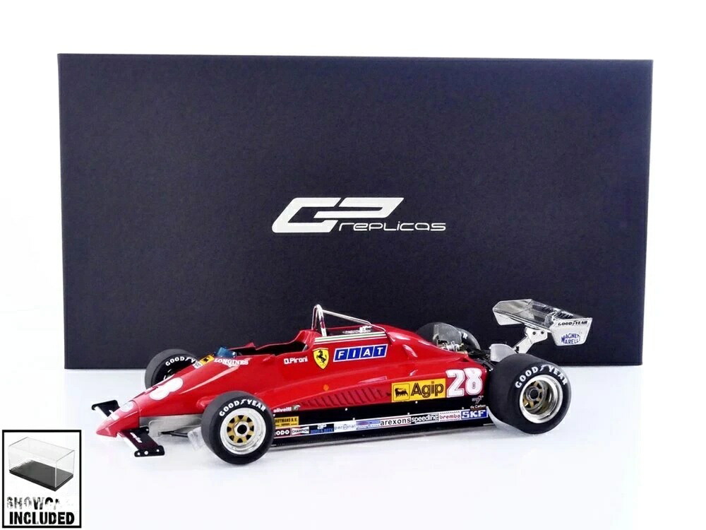 FERRARI 126C2 Winner Zandvoort GP 1982 D. Pironi フェラーリ 優勝 / GP Replicas 1/18 ミニカー｜ラストホビー