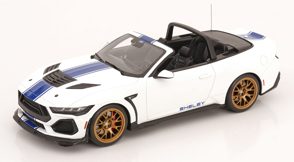 Fordジェラルド・r・フォード Mustangマスタング Shelbyシェルビー Supersnakeスーパースネーク Convertible 2025 押さえる999台 / GT SPIRIT 1/18 ミニカー
