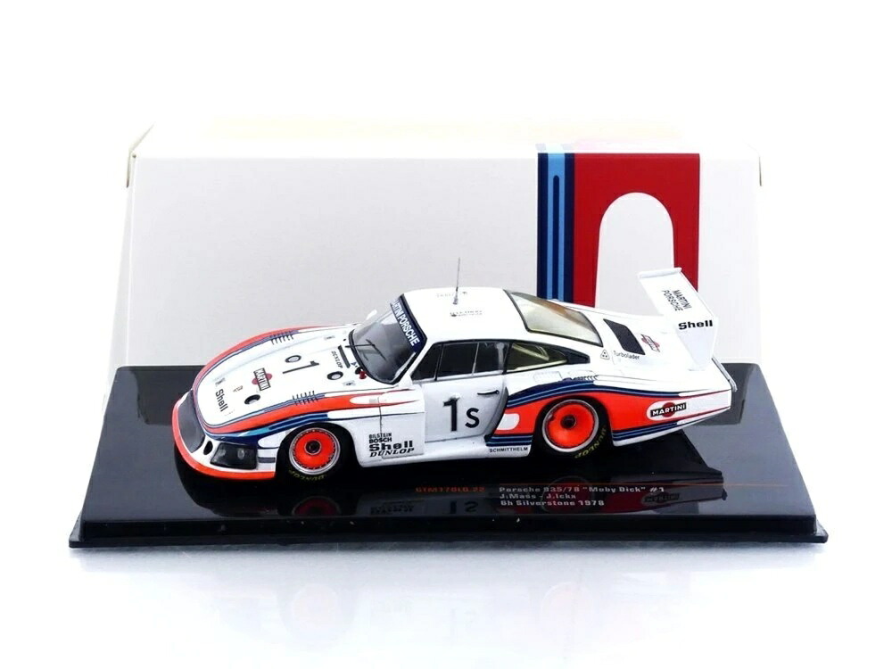 PORSCHE 935/78 Moby Dick Silverstone 1978 ポルシェ モビーディック / IXO 1/43 ミニカー ミニカー・トイカー-おもちゃ